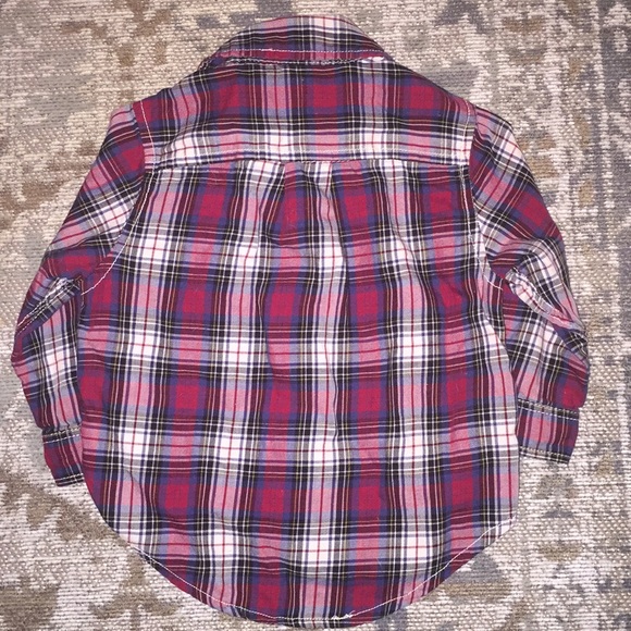 babyGap plaid button up shirt - Picture 2 of 3